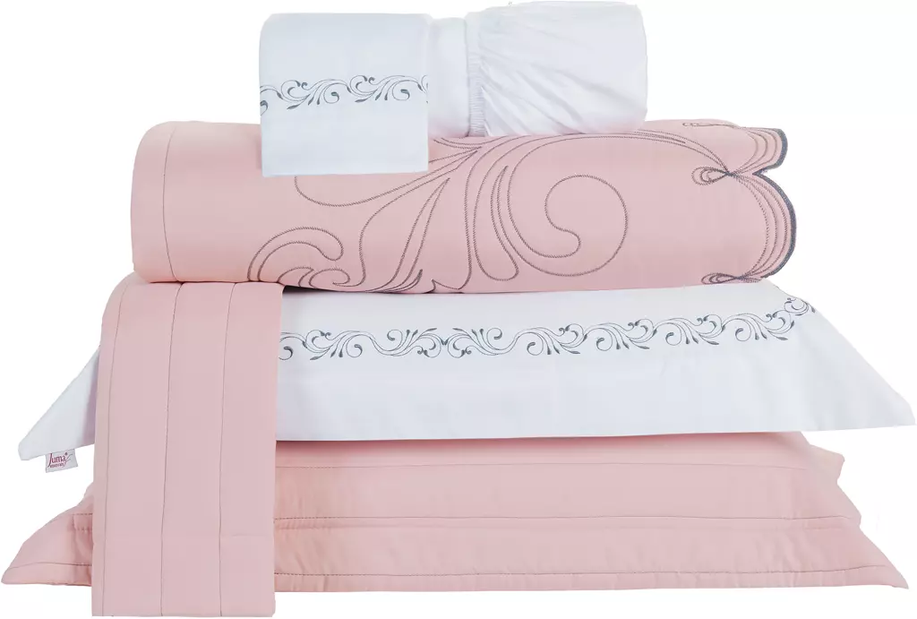 KIT ENXOVAL KING VERSÁTILE DUO 06 PEÇAS - MATELASSADO E BORDADO -  MEDIDA DE SUPER KING foto adicional 18