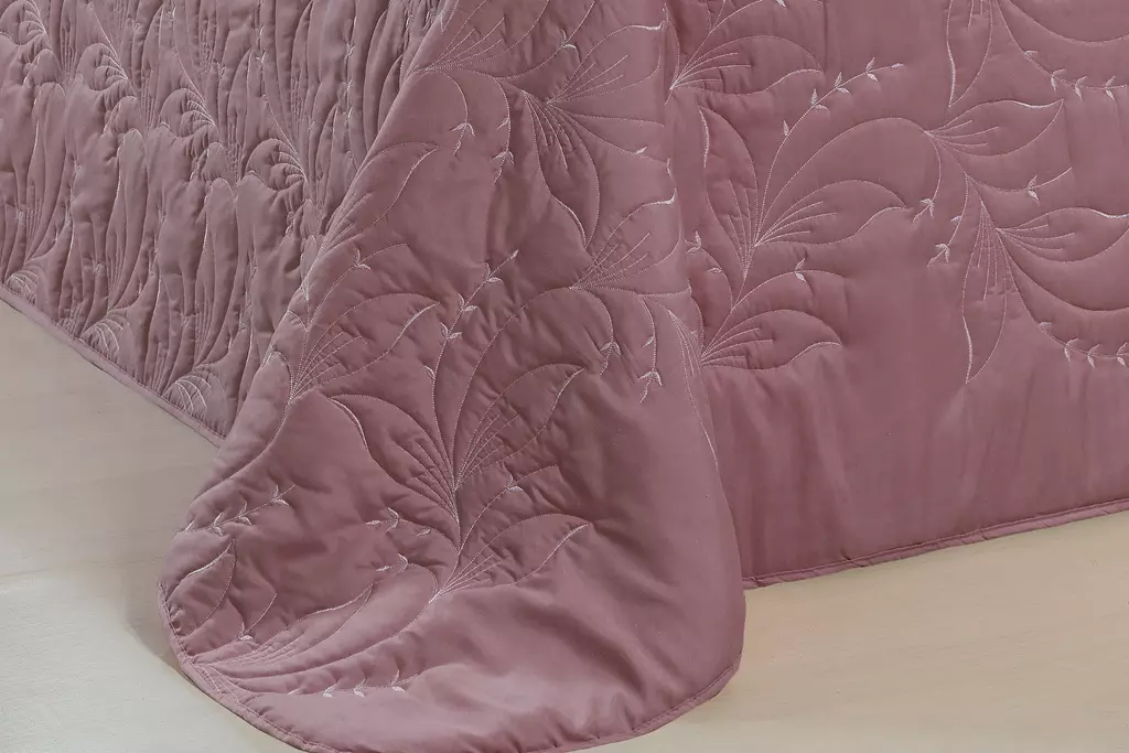 COBRE LEITO SOLTEIRO SINTONIA 02 PECAS - 200 FIOS - BORDADO foto adicional 4