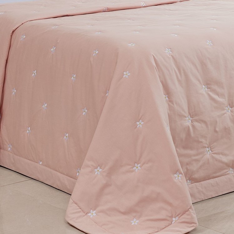 COBRE LEITO SOLTEIRO BEM - ME -  QUER 2 PEÇAS -BORDADO - PERCAL 230 FIOS foto adicional 1