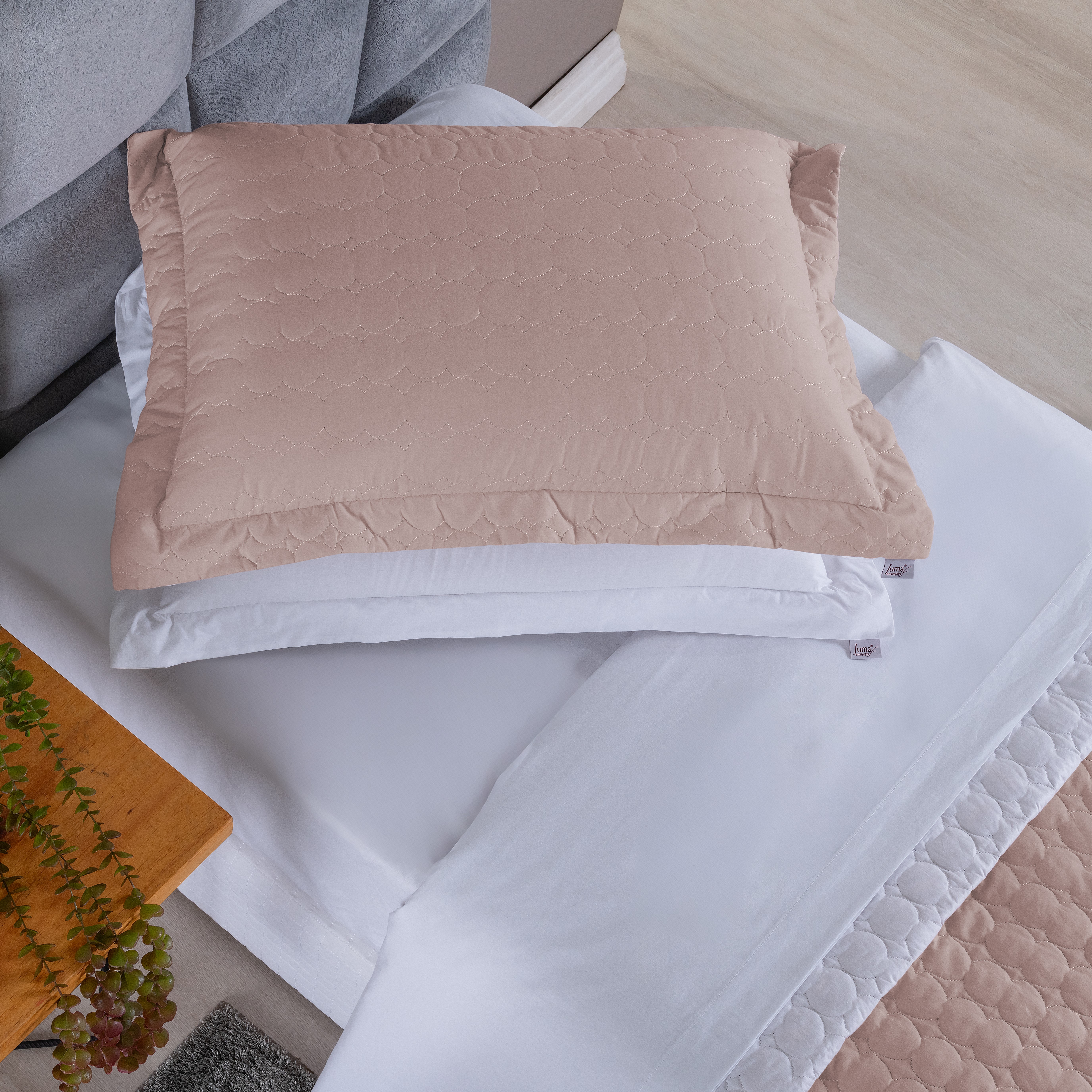 COBRE LEITO DUPLA FACE CASUAL QUEEN 03 PEÇAS - 230 FIOS -  100% Algodão foto adicional 8