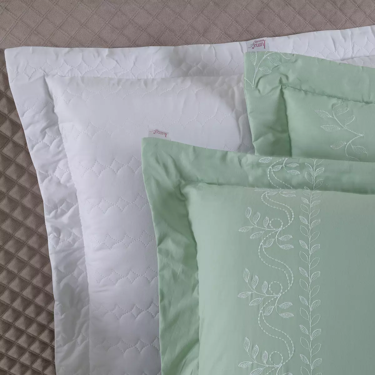 COBRE LEITO BORDADO QUEEN GARDEN 3 PEÇAS foto adicional 6