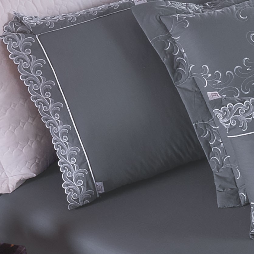 JOGO DE CAMA QUEEN BORDADO SELECT 4 PEÇAS - 230 FIOS foto adicional 7