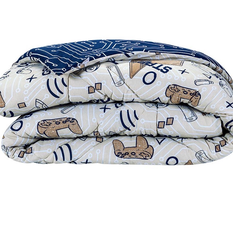 EDREDOM INFANTIL/JUVENIL GAME CITY 01 PEÇA  - DUPLA FACE foto adicional 2