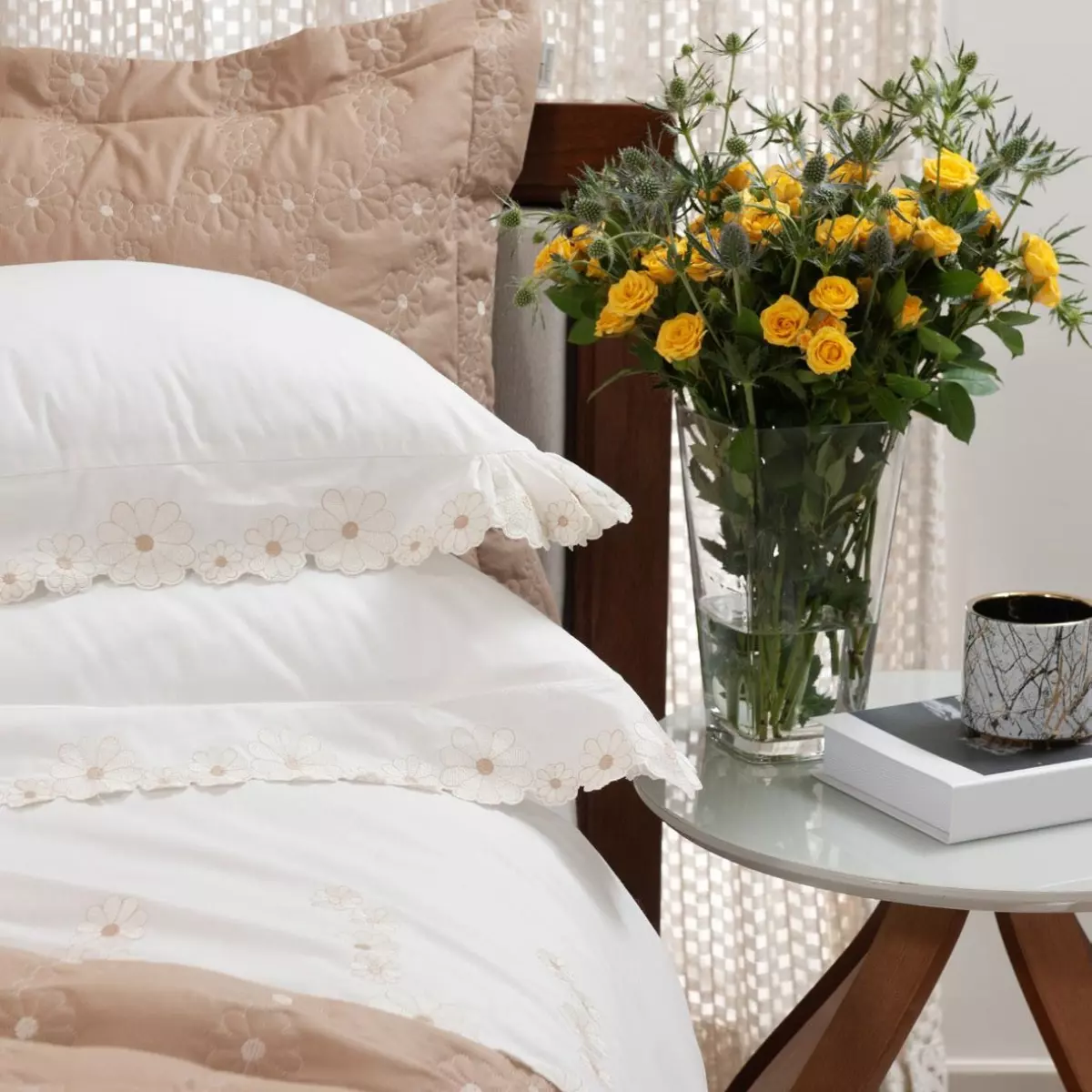 JOGO DE CAMA SOLTEIRO NUANCE 03 PEÇAS -  - PERCAL 250 FIOS foto adicional 1