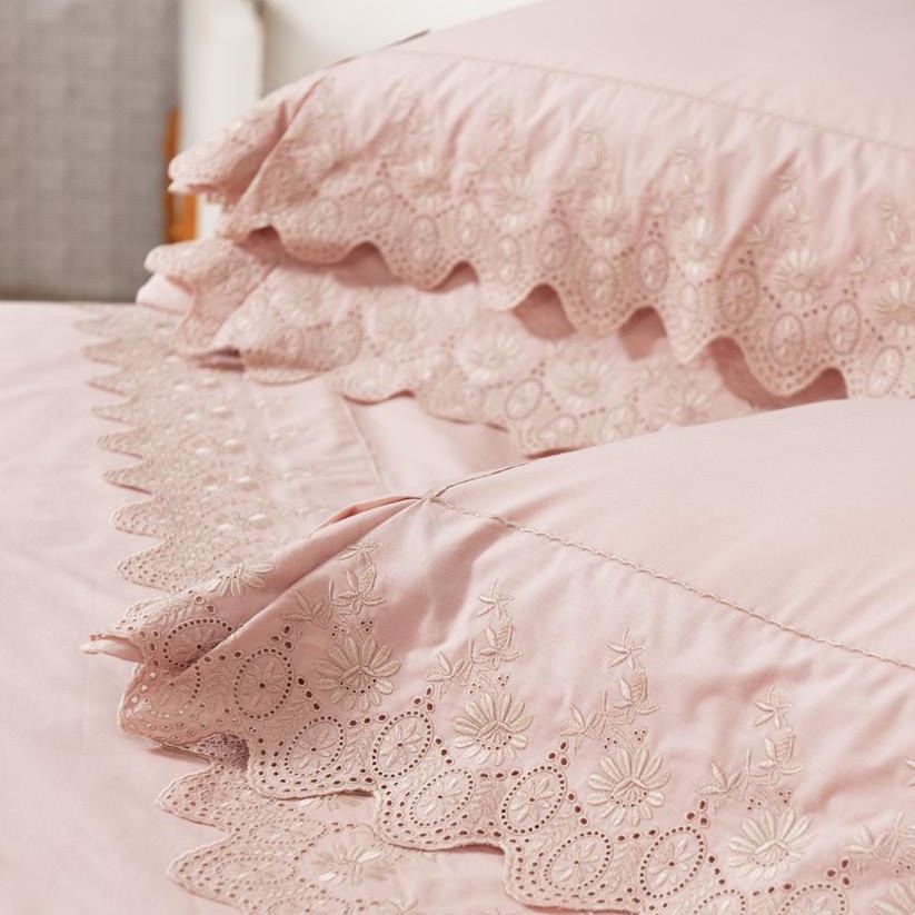 JOGO DE CAMA BORDADO KING ELEGANZA  4 PEÇAS foto adicional 2