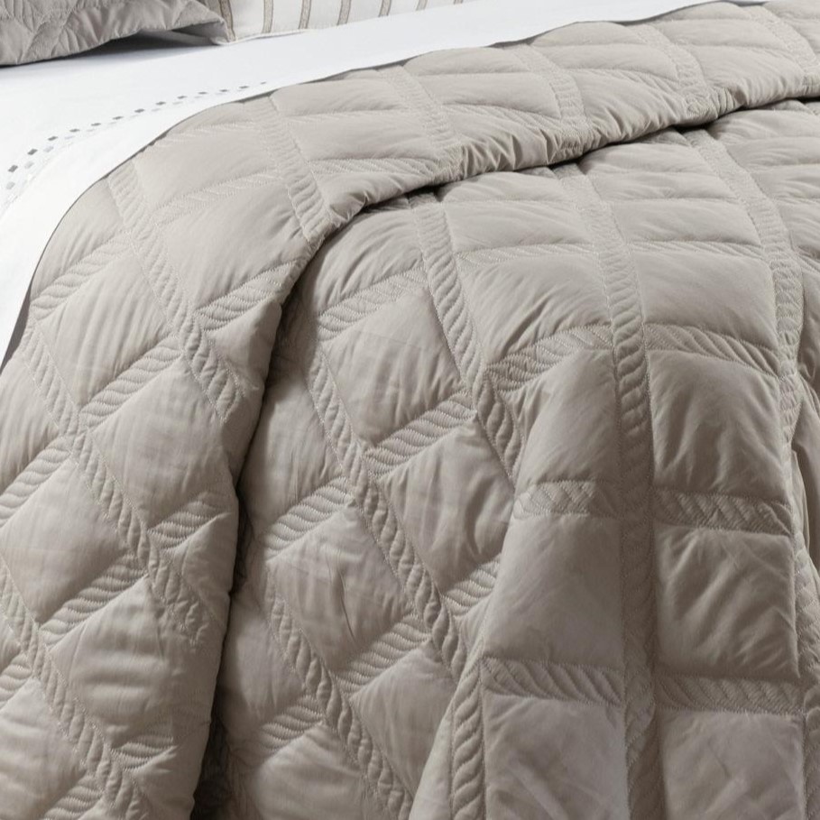 COBRE LEITO QUEEN LUMI 3 PEÇAS -  - BORDADO - MATELASSADO foto adicional 3