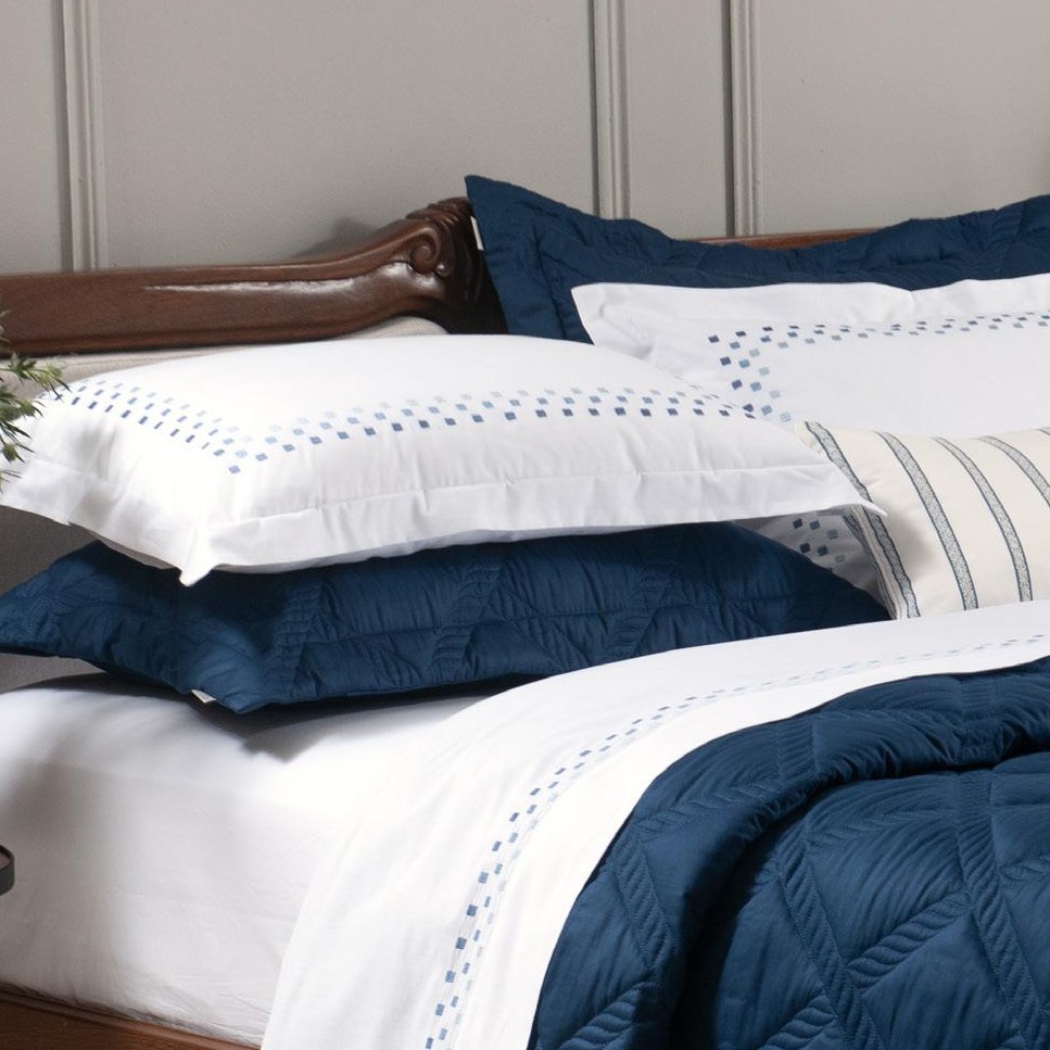 JOGO DE CAMA KING LUMI  4 PEÇAS - BORDADO foto adicional 1