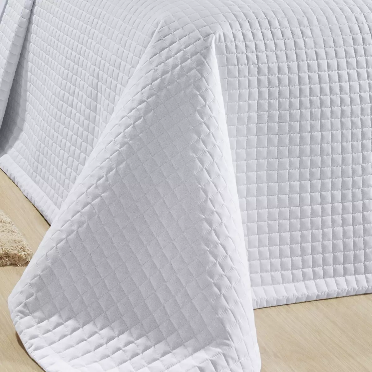 COBRE LEITO SUPER KING PRÁTIC 3 PEÇAS - PERCAL 200 FIOS -  DUPLA FACE foto adicional 1