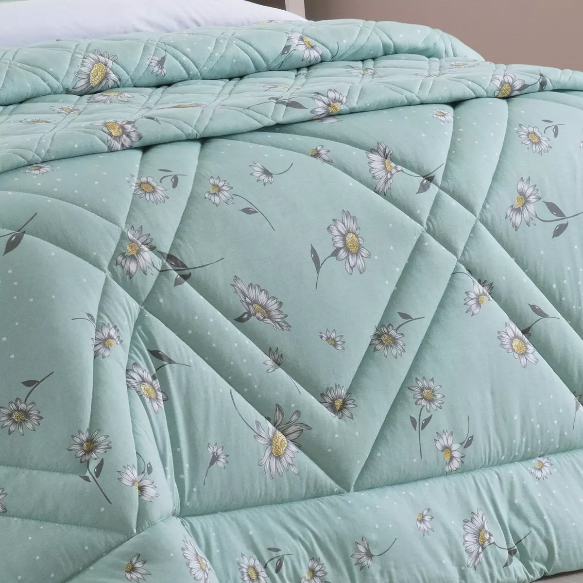 EDREDOM QUEEN MALHA TOP LINE CITY 01 PEÇA - PURO ALGODÃO foto adicional 5