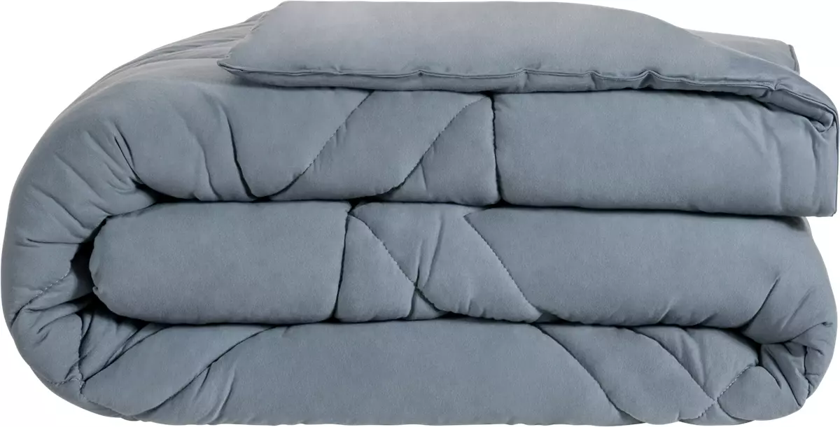 EDREDOM QUEEN BASIC 01 PEÇA -   MALHA FIO PENTEADO -  DUPLA FACE  foto adicional 1