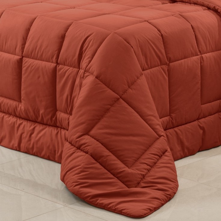 EDREDOM KING PRÁTIC 1 PEÇA  -  DUPLA FACE - 250 FIOS - ALGODÃO foto adicional 1