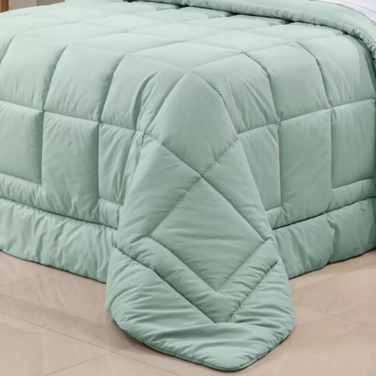 EDREDOM SUPER KING PRÁTIC 1 PEÇA - PERCAL 200 FIOS DUPLA FACE foto adicional 8