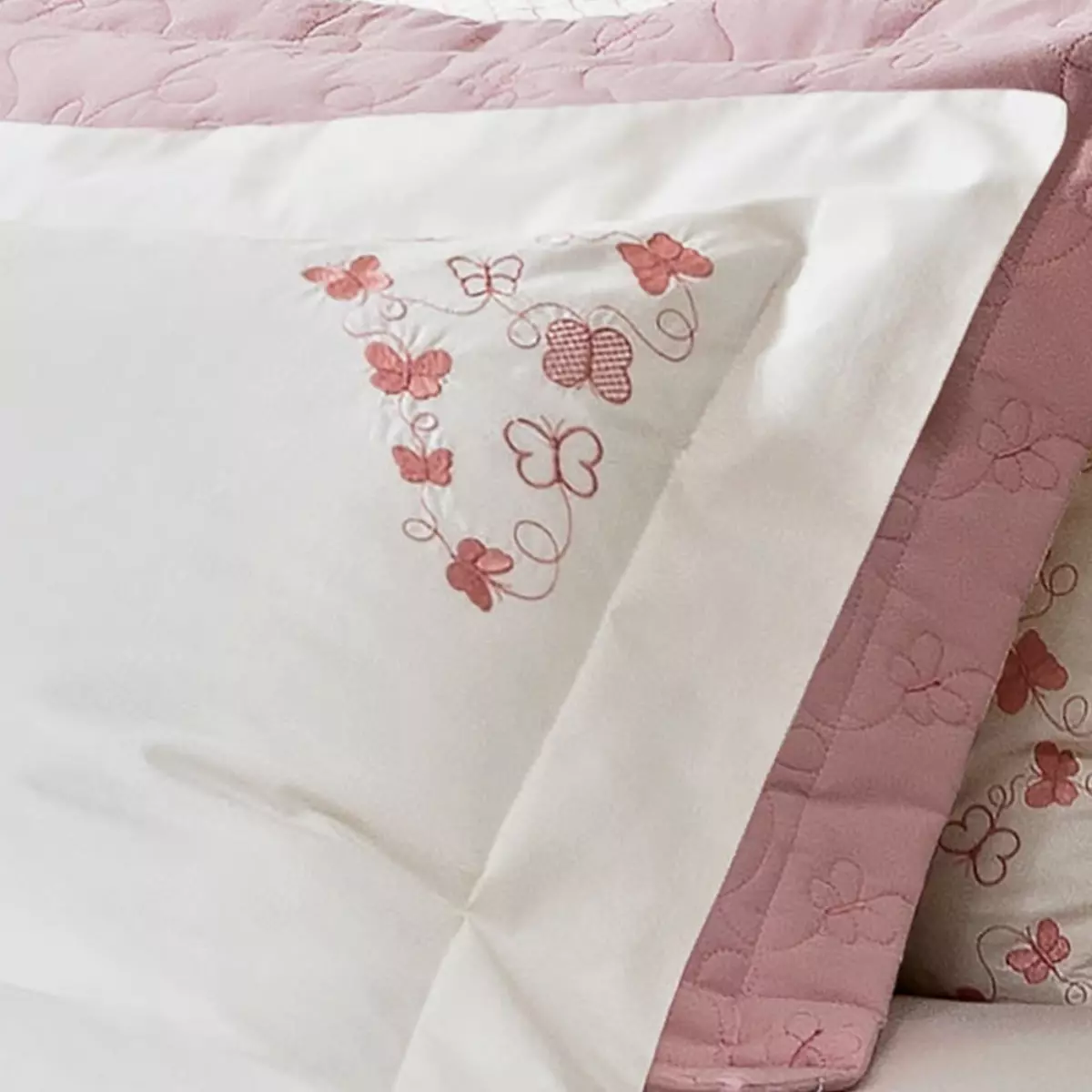 JOGO DE CAMA KING AMALF 04 PEÇAS -  PERCAL 200 FIOS -BORDADO foto adicional 4