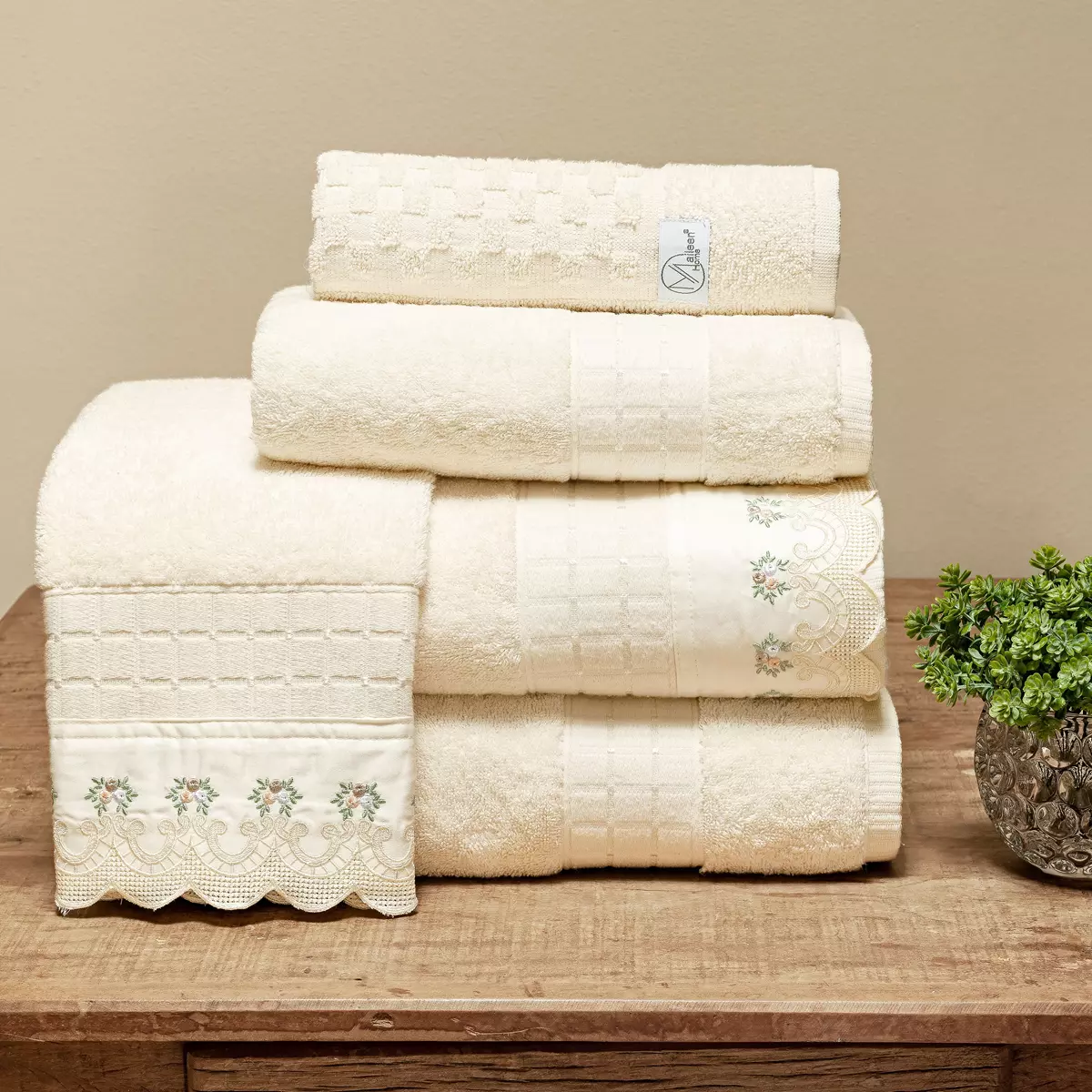 JOGO DE BANHO GIGANTE GENEBRA 5 PEÇAS - 400 FIOS