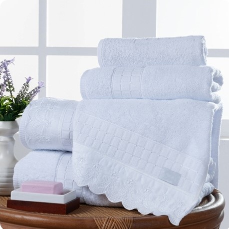 JOGO DE BANHO GIGANTE GENEBRA 5 PEÇAS - 400 FIOS foto adicional 2