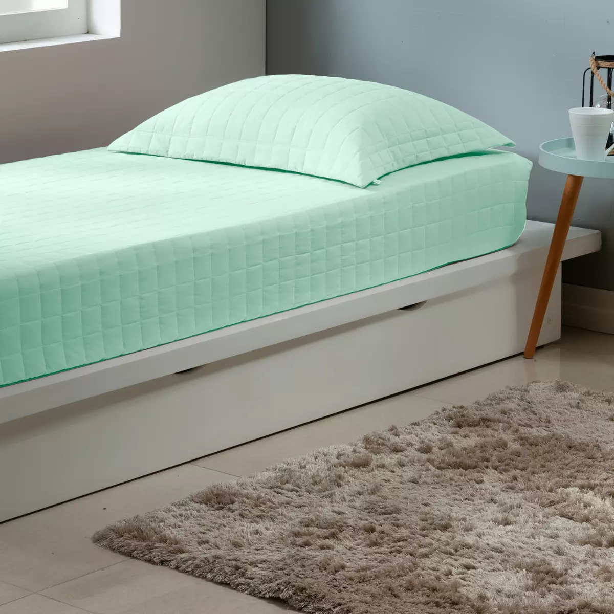 COLCHA SOLTEIRO SLEEP ZAPT ZUM 2 PEÇAS -  PERCAL 200 FIOS - 11 CORES foto adicional 3