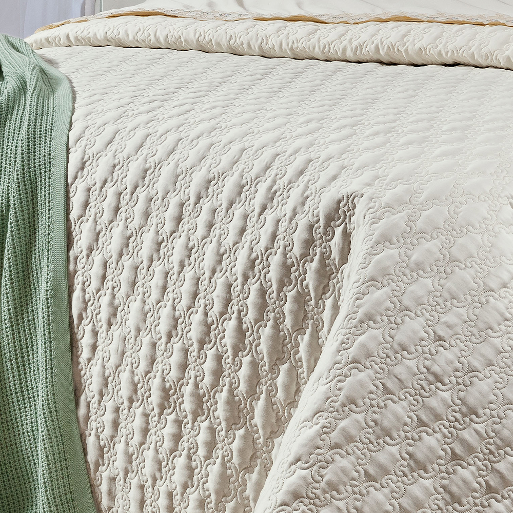 COBRE LEITO KING GENEBRA 3 PEÇAS - 400 FIOS EGIPCIOS foto adicional 1