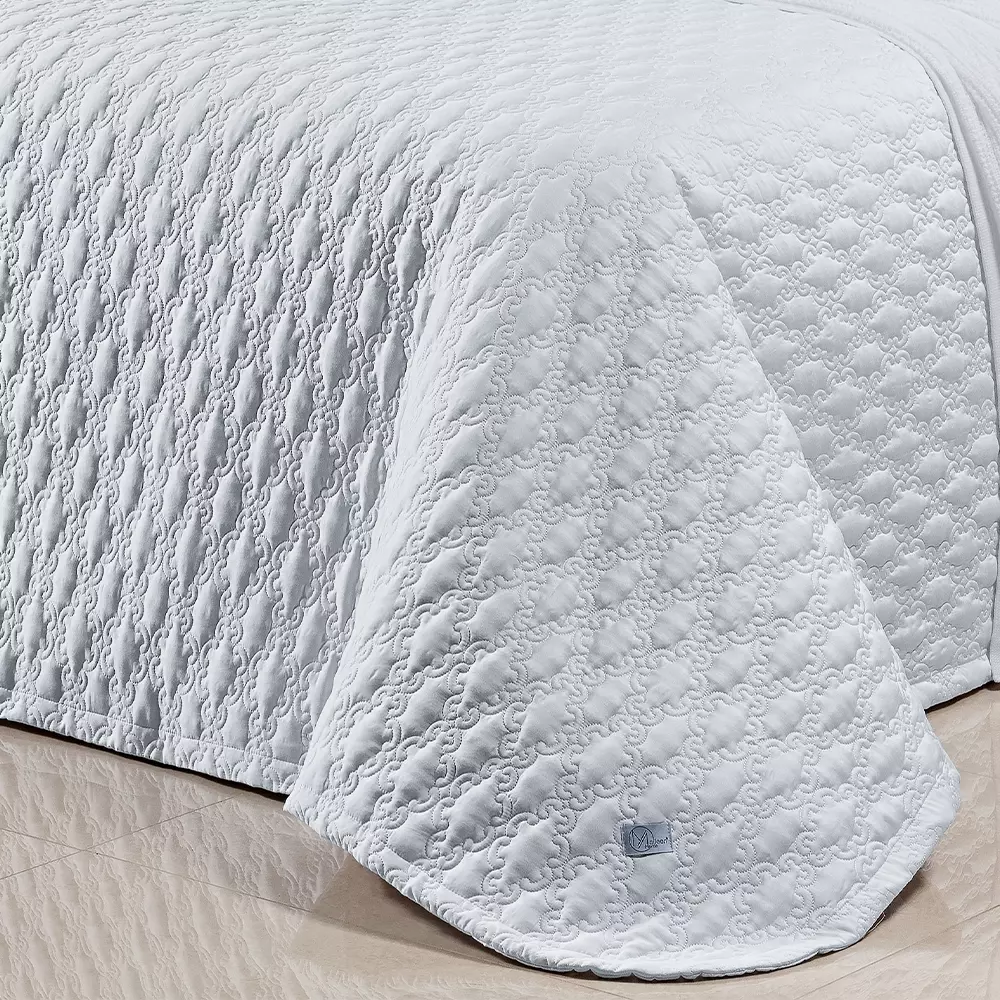 COBRE LEITO QUEEN GENEBRA 3 PEÇAS - 400 FIOS EGÍPCIOS foto adicional 2