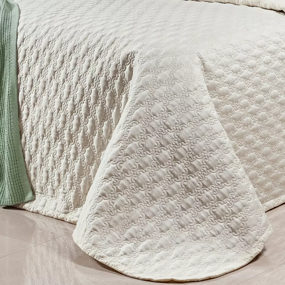 COBRE LEITO QUEEN GENEBRA 3 PEÇAS - 400 FIOS EGÍPCIOS foto adicional 5