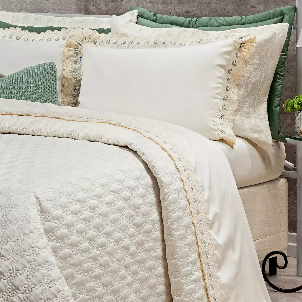 JOGO DE CAMA QUEEN GENEBRA 04 PEÇAS - 400 FIOS EGIPCIOS foto adicional 4