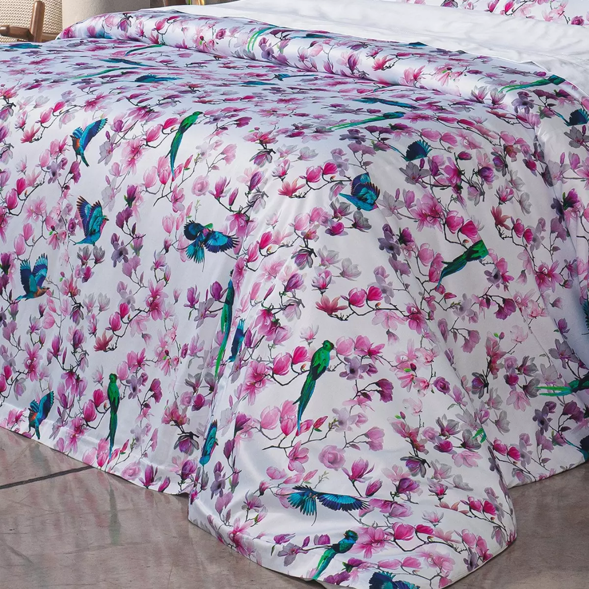 KIT DUVET KING ESTAMPADO DOLCE VITTA 3 PEÇAS 400 FIOS EGÍPCIOS- 9 ESTAMPAS DISPONÍVEIS foto adicional 6