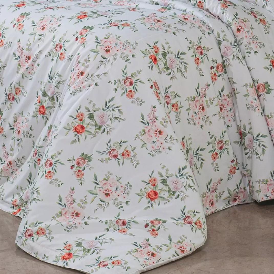 KIT DUVET QUEEN ESTAMPADO DOLCE VITTA 03 PEÇAS - 400 FIOS EGIPCIOS foto adicional 4