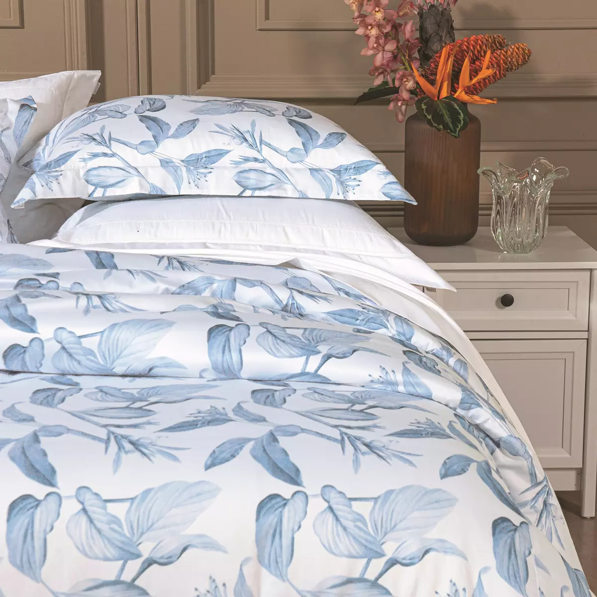 KIT DUVET QUEEN ESTAMPADO DOLCE VITTA 03 PEÇAS - 400 FIOS EGIPCIOS foto adicional 5