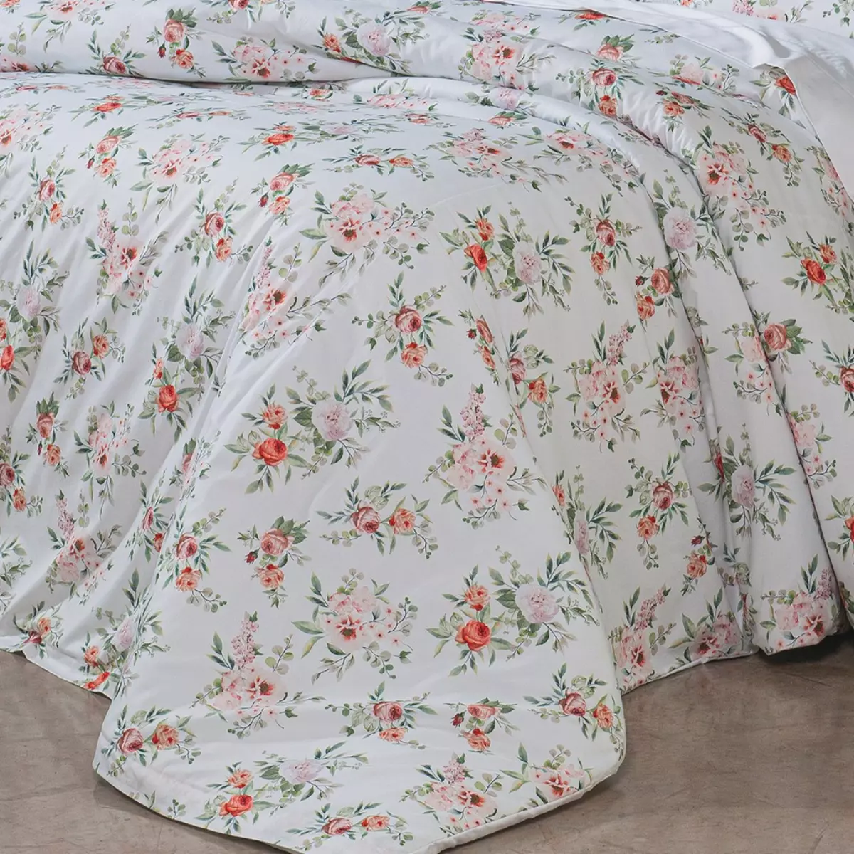 KIT DUVET SUPER KING  ESTAMPADO DOLCE VITTA 03 PEÇAS - 400 FIOS EGIPCIOS foto adicional 7