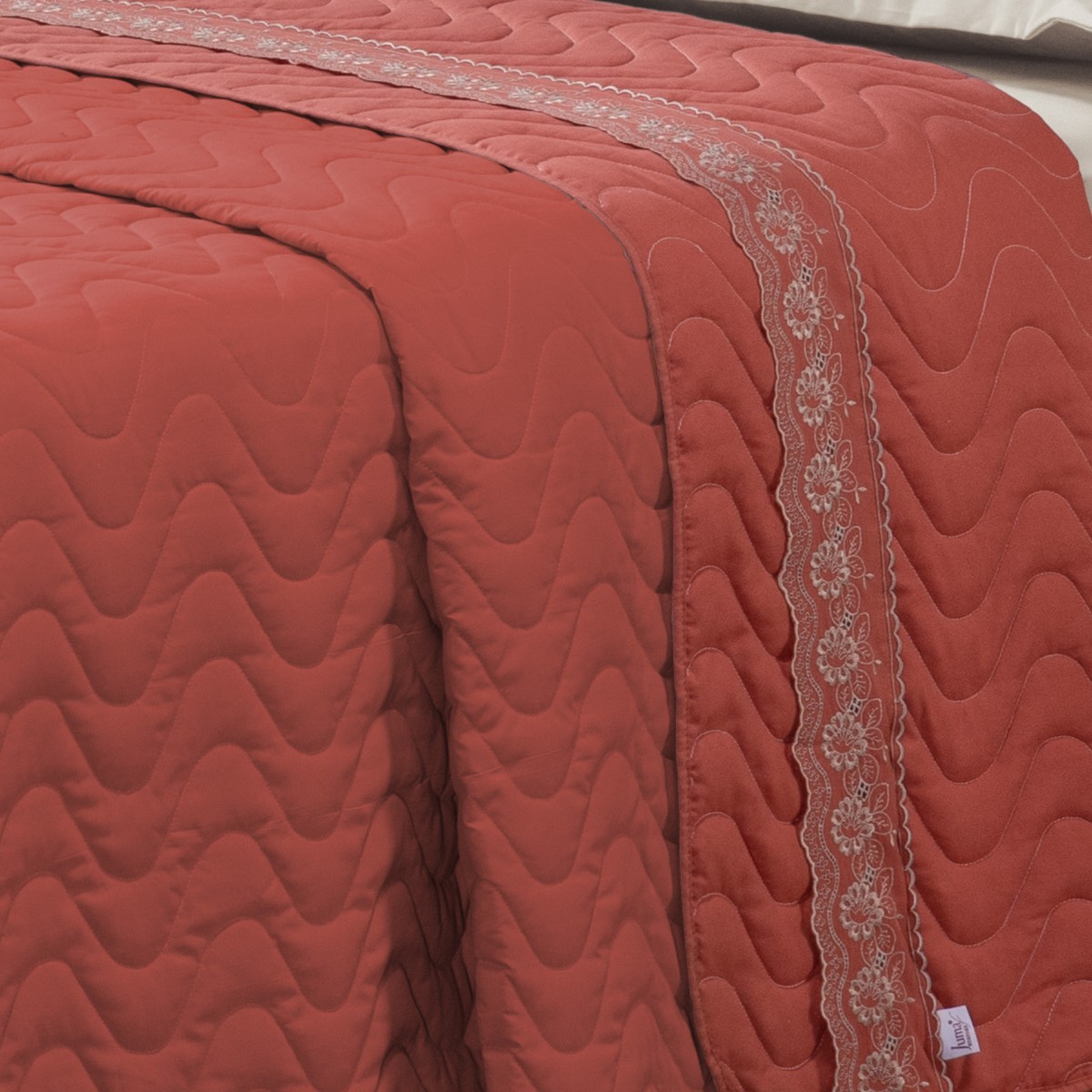 COBRE LEITO KING SUBLIME 3 PEÇAS - BORDADO - 200 FIOS foto adicional 9