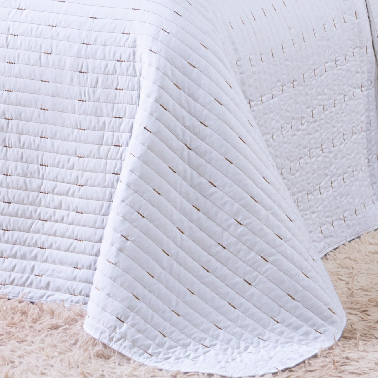 COBRE LEITO KING DAKAR 3 PEÇAS - 200 FIOS - HIPERCAL foto adicional 5