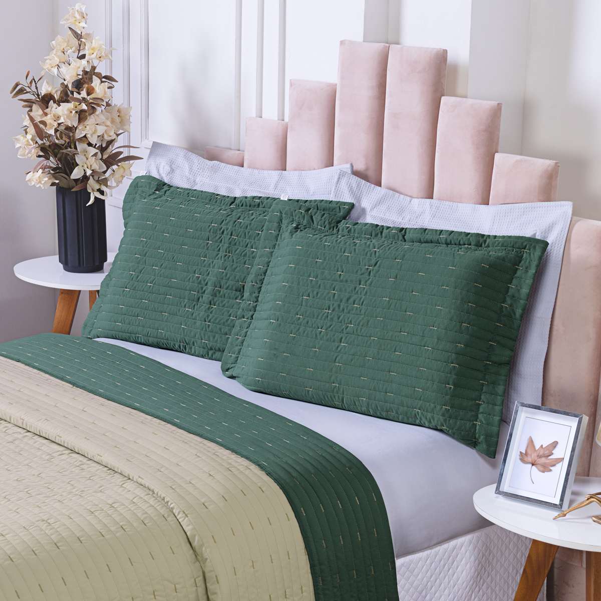 COBRE LEITO KING DAKAR 3 PEÇAS - 200 FIOS - HIPERCAL foto adicional 8