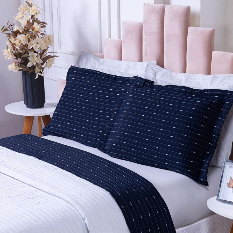 COBRE LEITO KING DAKAR 3 PEÇAS - 200 FIOS - HIPERCAL foto adicional 11