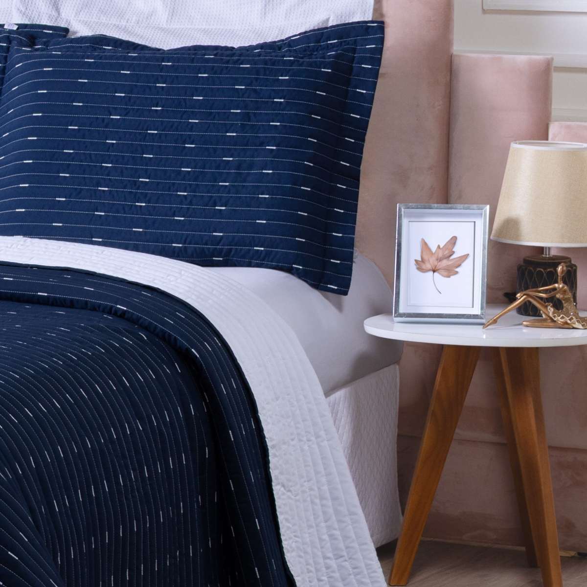 COBRE LEITO SOLTEIRO DAKAR  2 PEÇAS - 200 FIOS -  HIPERCAL foto adicional 5