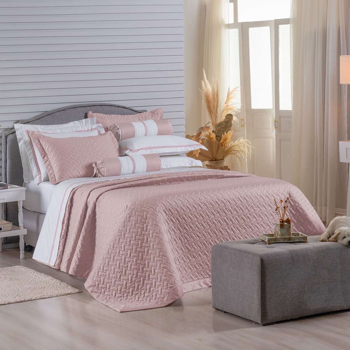 COBRE LEITO QUEEN CORDELLI 3 PEÇAS - 400 FIOS - 100%ALGODÃO