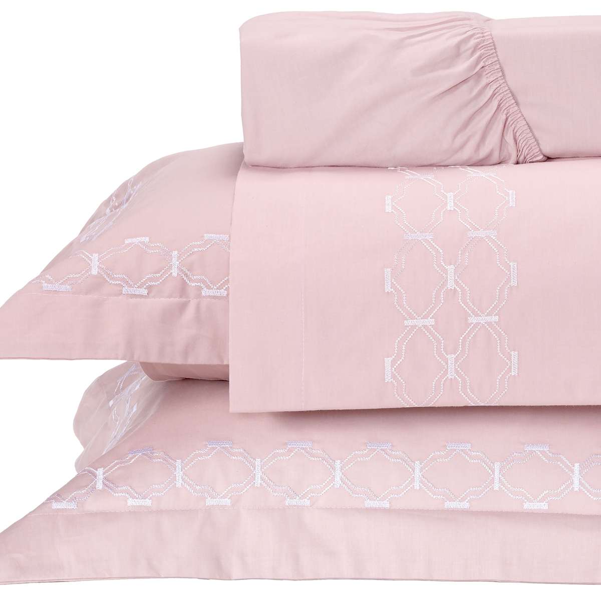 JOGO DE CAMA KING SUPREME 4 PECAS - PERCAL 230 FIOS PURO ALGODÃO foto adicional 2